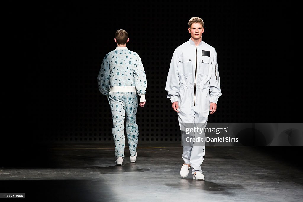 Xander Zhou - Runway - London Collections Men SS16