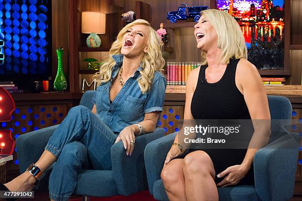 Pictured : Jenny McCarthy and Vicki Gunvalson --
