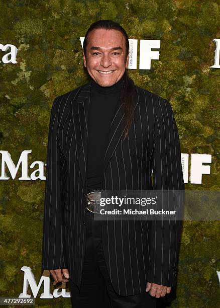 Hair stylist Nick Chavez attends The Max Mara 2015 Women In Film Face Of The Future event at Chateau Marmont on June 15, 2015 in West Hollywood,...