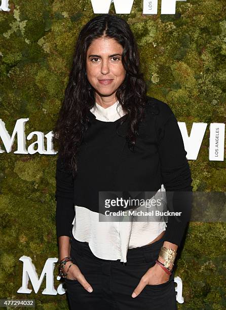 Writer/director Francesca Gregorini attends The Max Mara 2015 Women In Film Face Of The Future event at Chateau Marmont on June 15, 2015 in West...