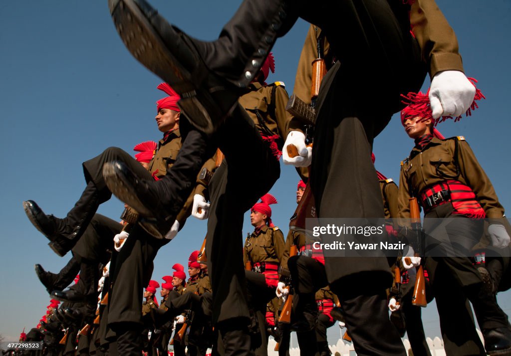 Kashmir Recruits Inducted Into Indian Army