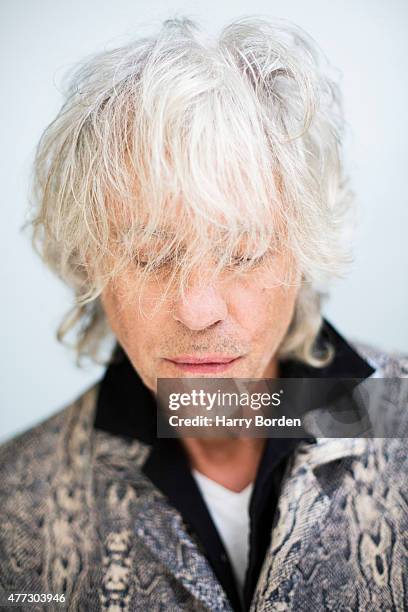 Singer and campaigner Bob Geldof is photographed for the Guardian on September 23, 2014 in London, England.