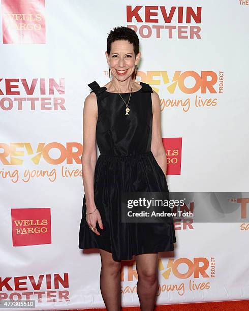 Abbe Land attends TrevorLIVE New York 2015 at Marriott Marquis Hotel on June 15, 2015 in New York City.