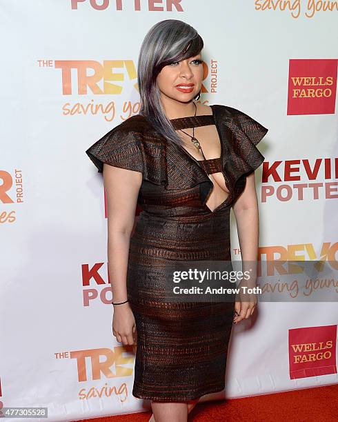 Actress Raven-Symone attends TrevorLIVE New York 2015 at Marriott Marquis Hotel on June 15, 2015 in New York City.