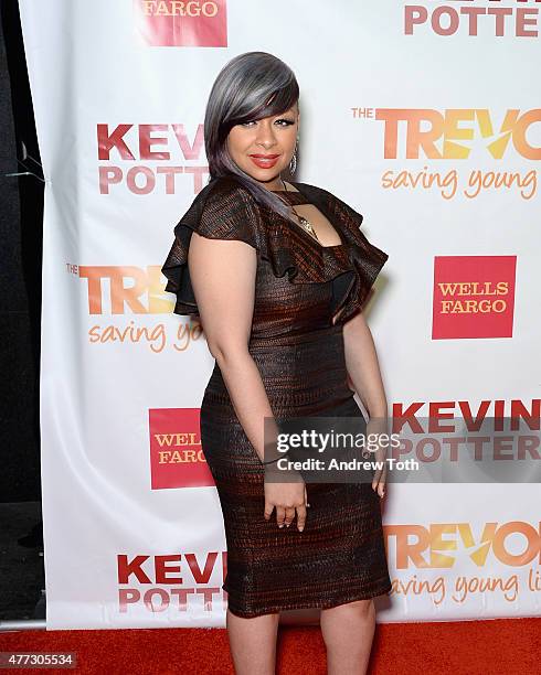 Actress Raven-Symone attends TrevorLIVE New York 2015 at Marriott Marquis Hotel on June 15, 2015 in New York City.