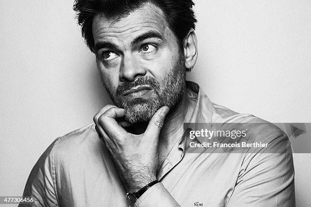 Film director Clovis Cornillac is photographed on May 6, 2015 in Cannes, France.