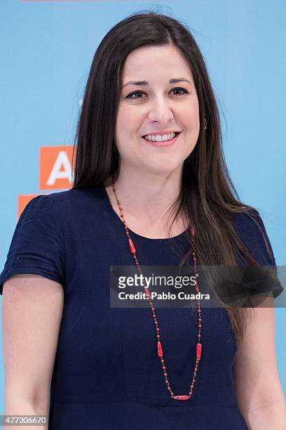 Spanish actress Anna Gras attends the 'Ahora o Nunca' photocall at Eurobuilding Hotel on June 16, 2015 in Madrid, Spain.