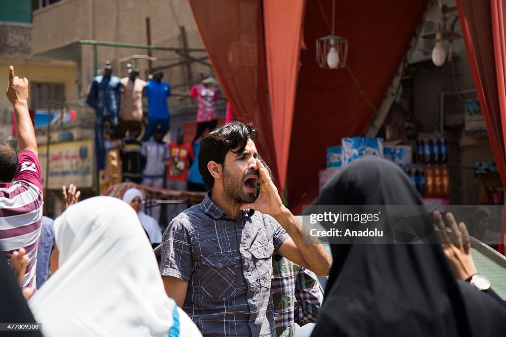 Morsi death sentence protested in Giza