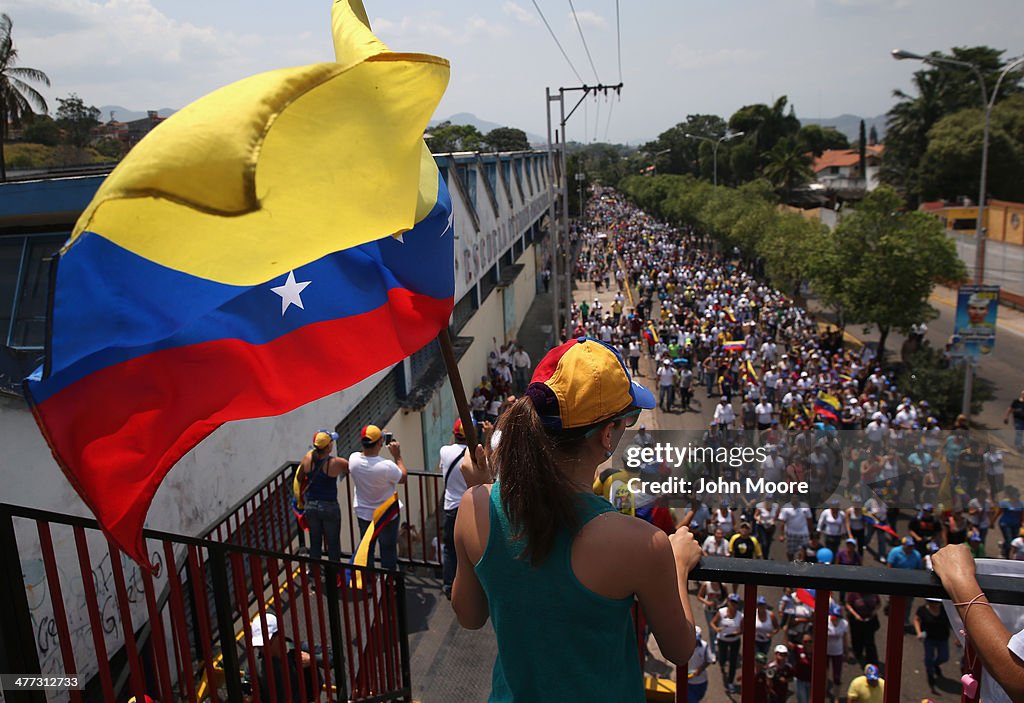 Venezuela Tense As Unrest Over President Maduro's Government Continues