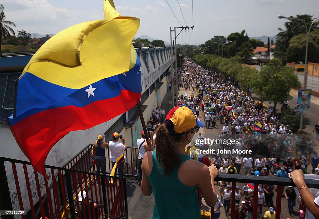 Venezuela Tense As Unrest Over President Maduro's Government Continues