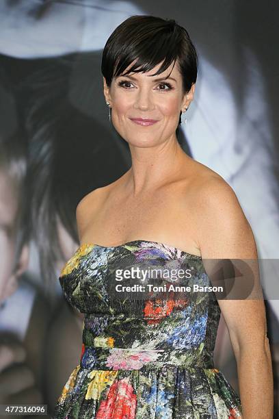 Zoe McLellan attends a photocall for the 'NCIS New Orleans' TV series on June 16, 2015 in Monte-Carlo, Monaco.