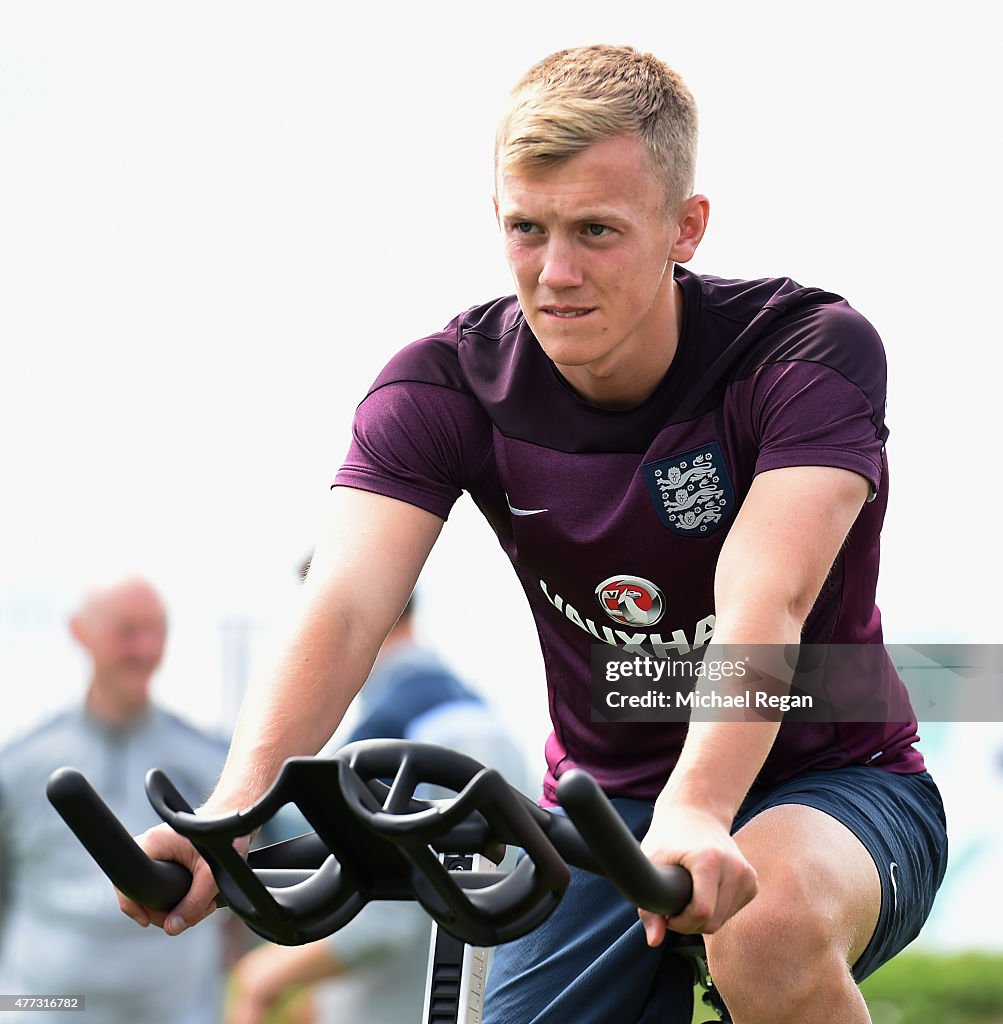 England U21 Training Session