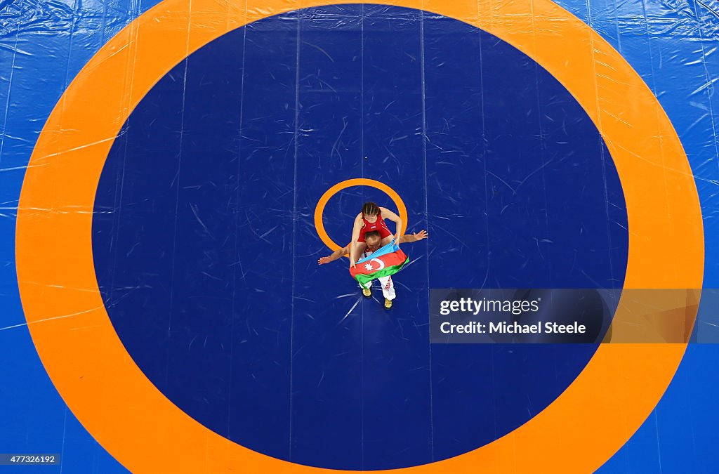 Wrestling Day 4: Baku 2015 - 1st European Games