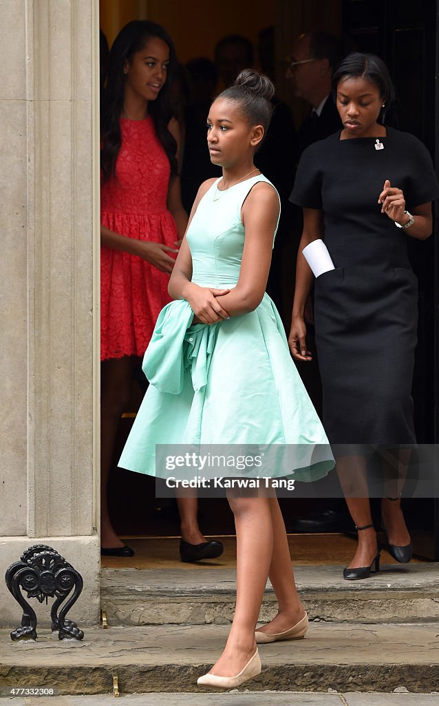 Michelle Obama Visits Downing Street
