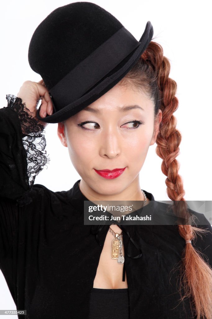 Portait of Japanese woman