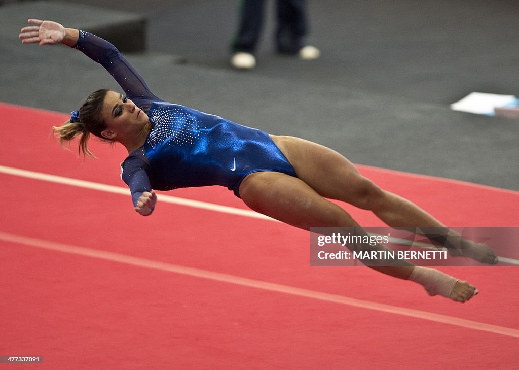 CHILE-ODESUR-GYMNASTICS-BRA