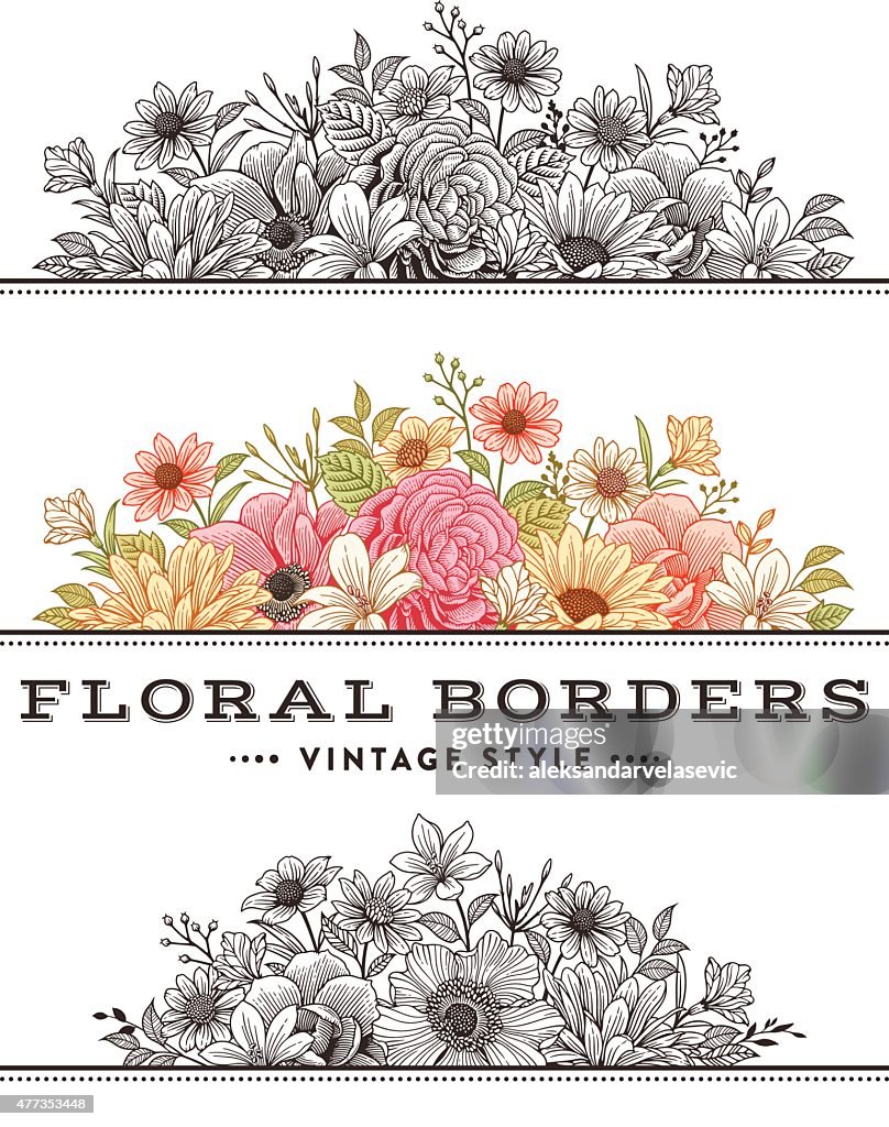 Floral Borders