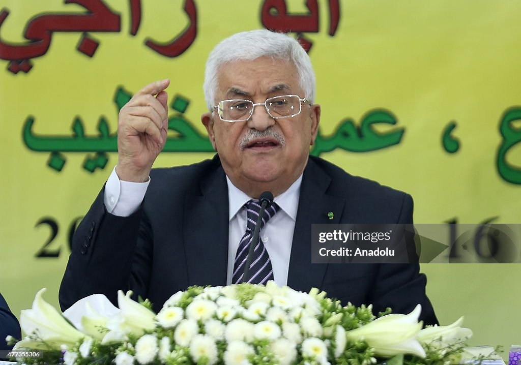 Palestinian President Mahmoud Abbas