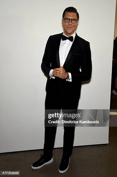 Fredrik Eklund attends the 2015 amfAR Inspiration Gala New York at Spring Studios on June 16, 2015 in New York City.