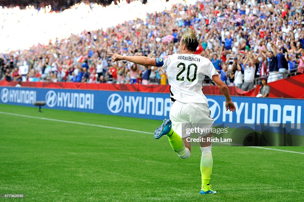 Nigeria v USA: Group D - FIFA Women's World Cup 2015