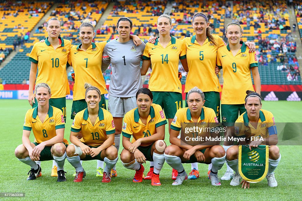 Australia v Sweden: Group D - FIFA Women's World Cup 2015