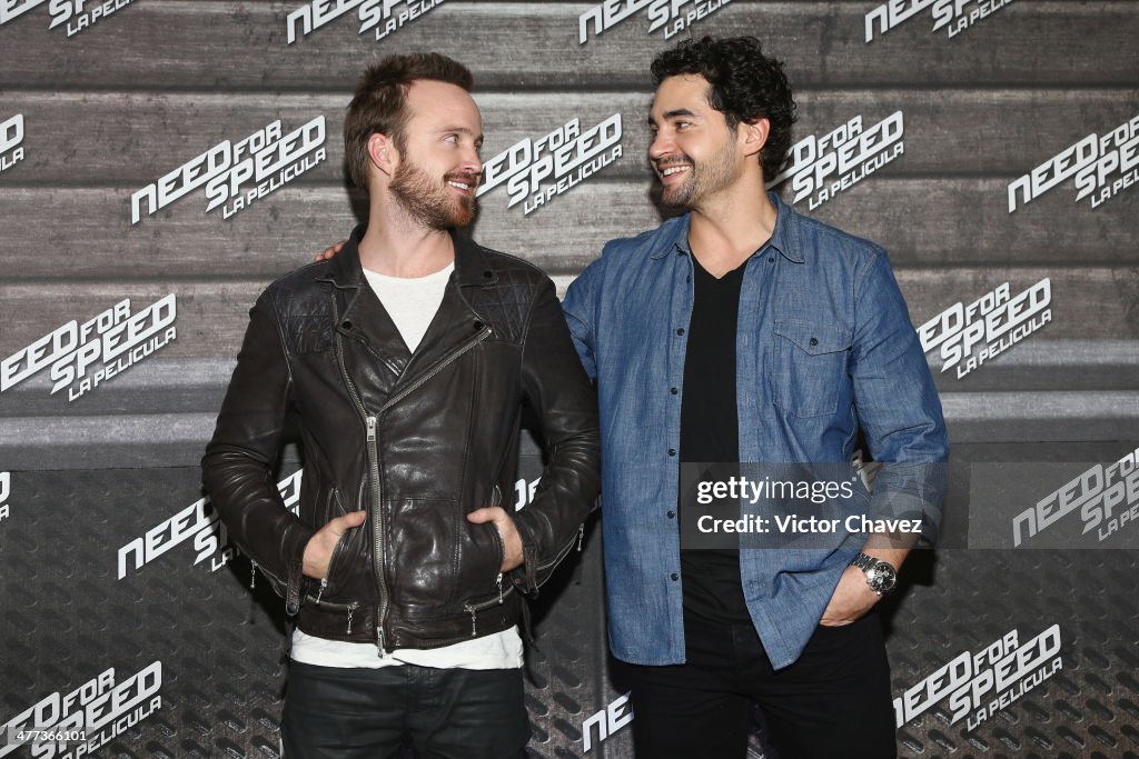 "Need For Speed" Mexico City Premiere - Photo Call