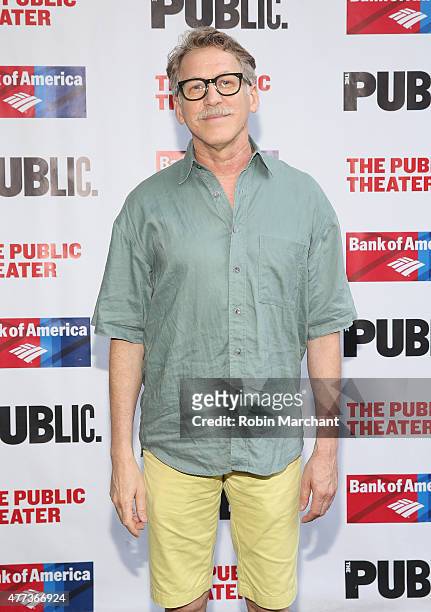 Stephen Spinella attends The Public Theater's Opening Night Of "The Tempest" at Delacorte Theater on June 16, 2015 in New York City.