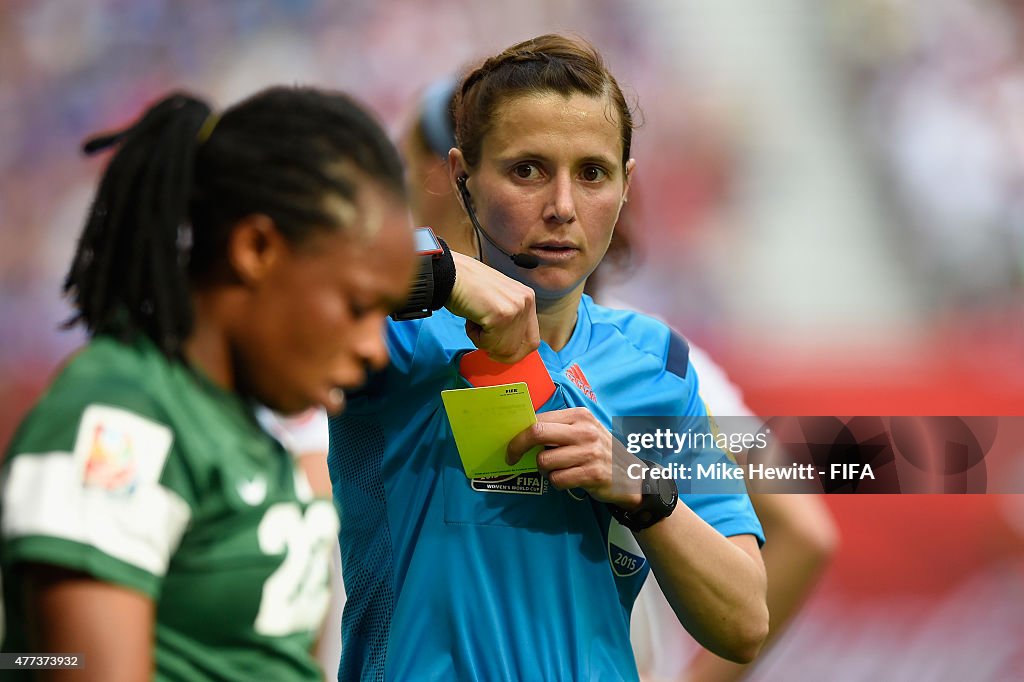 Nigeria v USA: Group D - FIFA Women's World Cup 2015