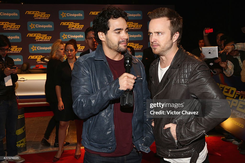 Actors Aaron Paul and Ramon Rodriguez attend the Need For Speed News  Photo - Getty Images