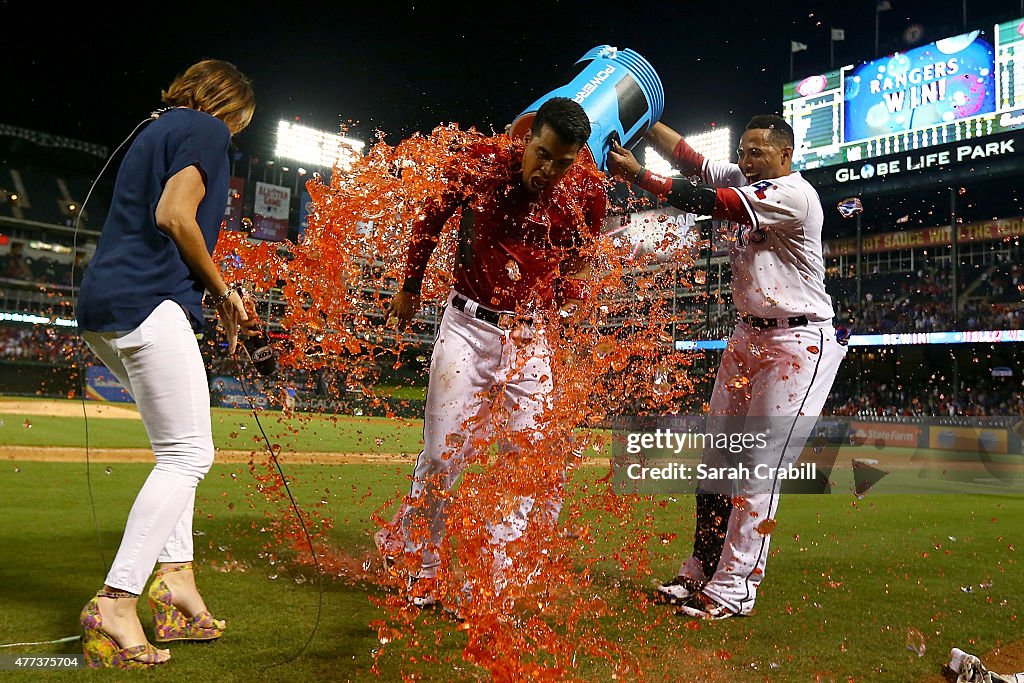 Los Angeles Dodgers v Texas Rangers