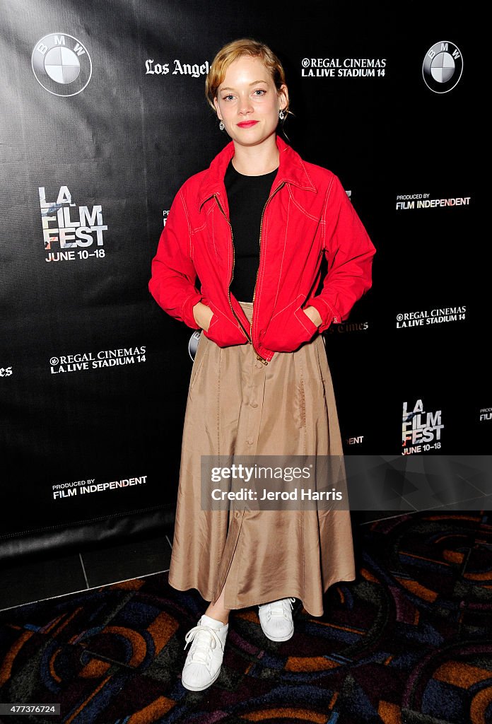 2015 Los Angeles Film Festival - "Frank And Cindy" Screening