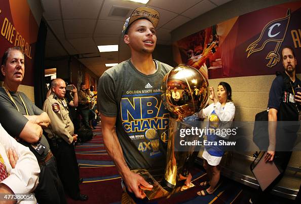Basketball Nba Campeon 2015 Stephen Curry Of The Golden State