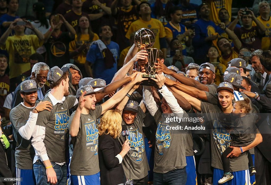 Golden State Warriors win NBA championship