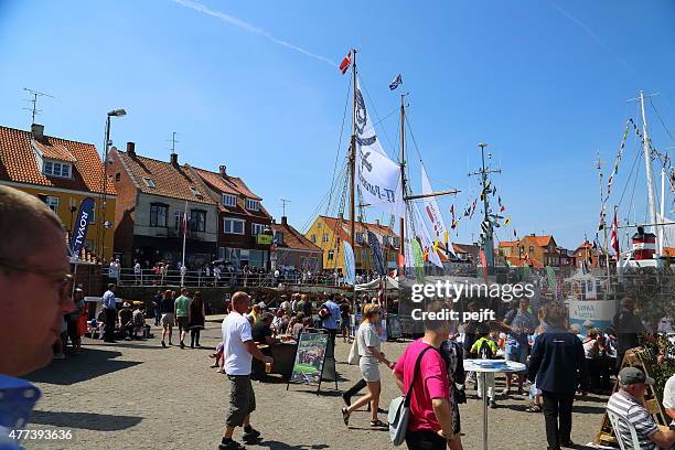 folkemødet on bornholm, the democracy of denmark - democracy stock pictures, royalty-free photos & images