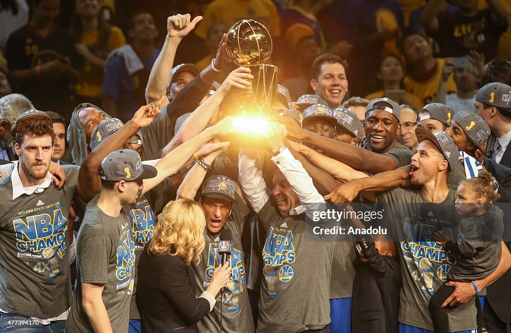 Golden State Warriors win NBA title