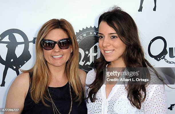 Personalities/reality star Brandi Passante and actress Jessica Rosenwald attend the Premiere Party For "Storage Wars" Season 4 held at Now and Then...