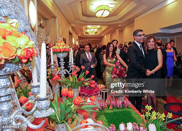 Guests attend the PARS Equality Center 4th Annual Nowruz Gala at Marriott Waterfront Burlingame Hotel on March 8, 2014 in Burlingame, California.