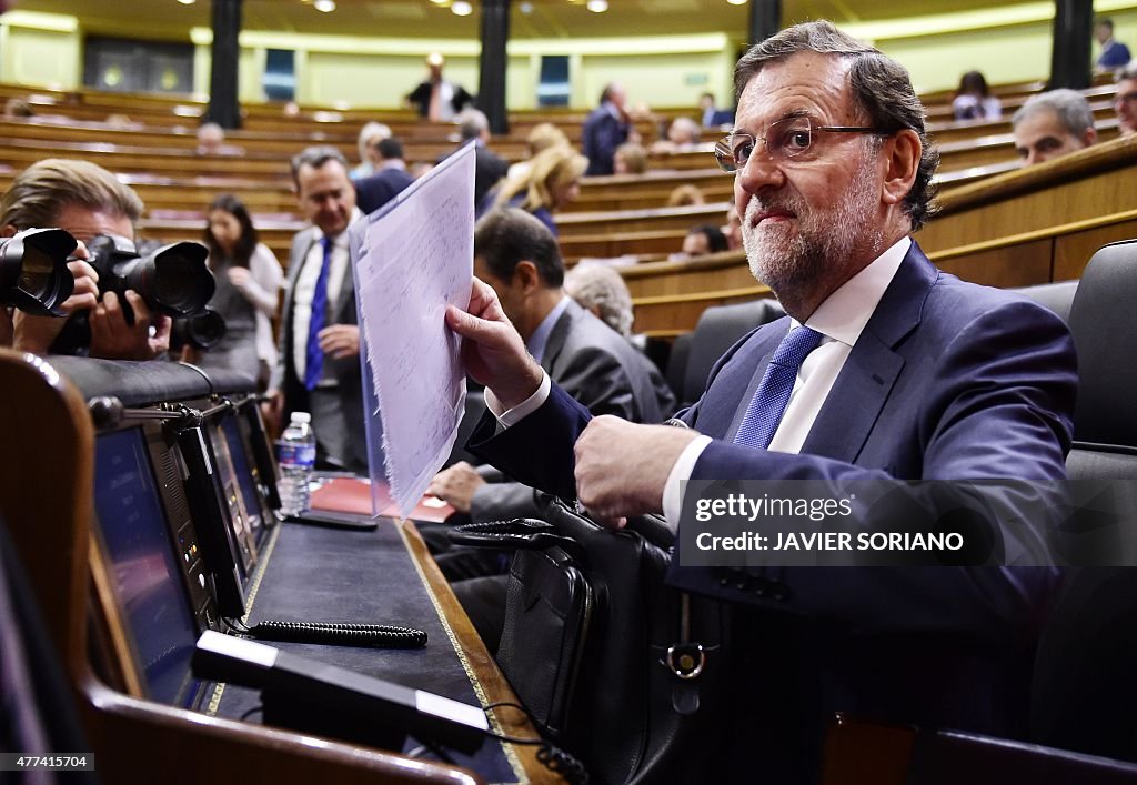 SPAIN-POLITICS-GOVERNMENT-PARLIAMENT