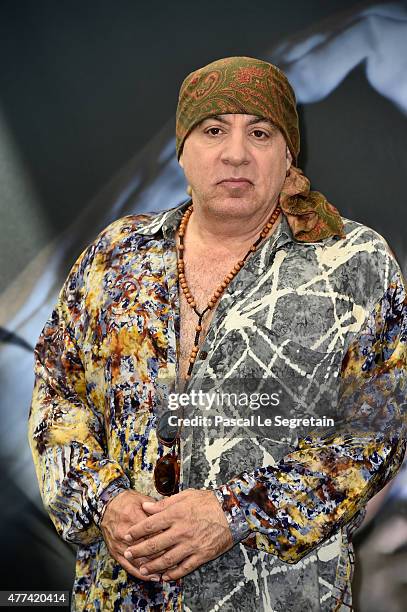 Actor Steven Van Zandt from the TV series ?Lilyhammer 3? attends a photocall during the 55th Monte Carlo TV Festival : Day 5 on June 17, 2015 in...