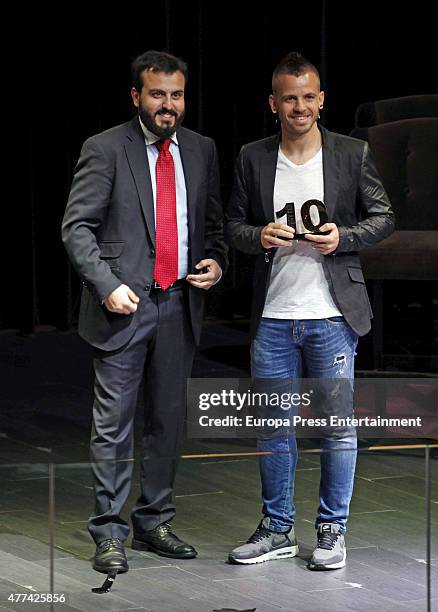 David Munoz attends 'Lifestyle 10 Awards' 2015 on June 16, 2015 in Madrid, Spain.