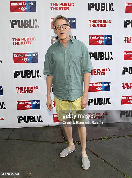 Stephen Spinella attends The Public Theater's Opening Night Of "The Tempest" at Delacorte Theater on June 16, 2015 in New York City.