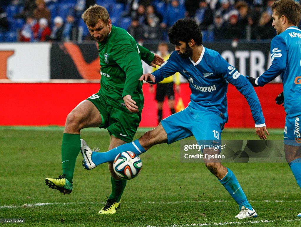 FC Zenit St. Petersburg v FC Tom Tomsk - Russian Premier League