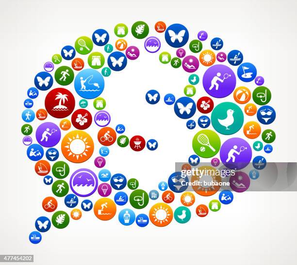 dollar bubble summer time fun and outdoors vector graphic - man thinking outside stock illustrations