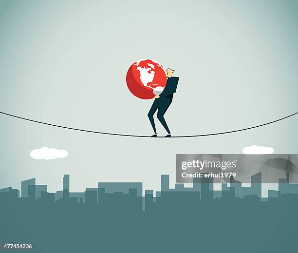 acrobatic activity - acrobat stock illustrations