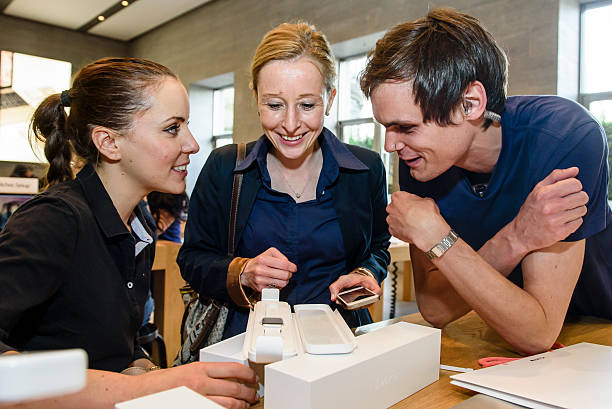 DEU: Apple Watch Availability At Apple Store Kurfurstendamm Berlin