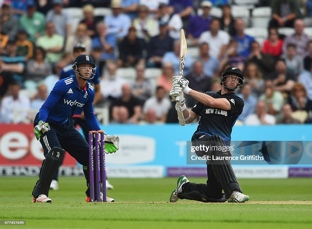 England v New Zealand - 4th ODI Royal London One-Day Series 2015