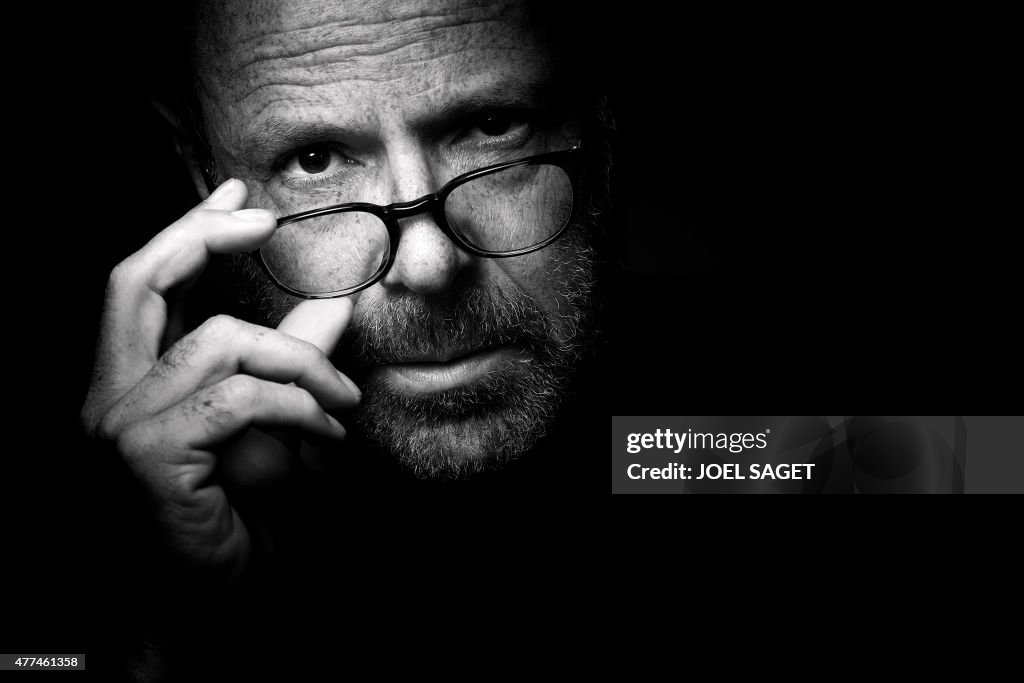 FRANCE-LITERATURE-LEVY-PORTRAIT-BLACK AND WHITE