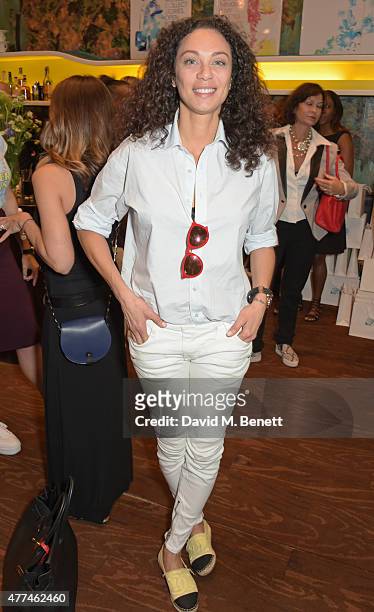 Lilly Becker attends the launch of natural health, beauty and wellbeing website Grace Guru, hosted by Anna Grace-Davidson with the support of Jo Wood...