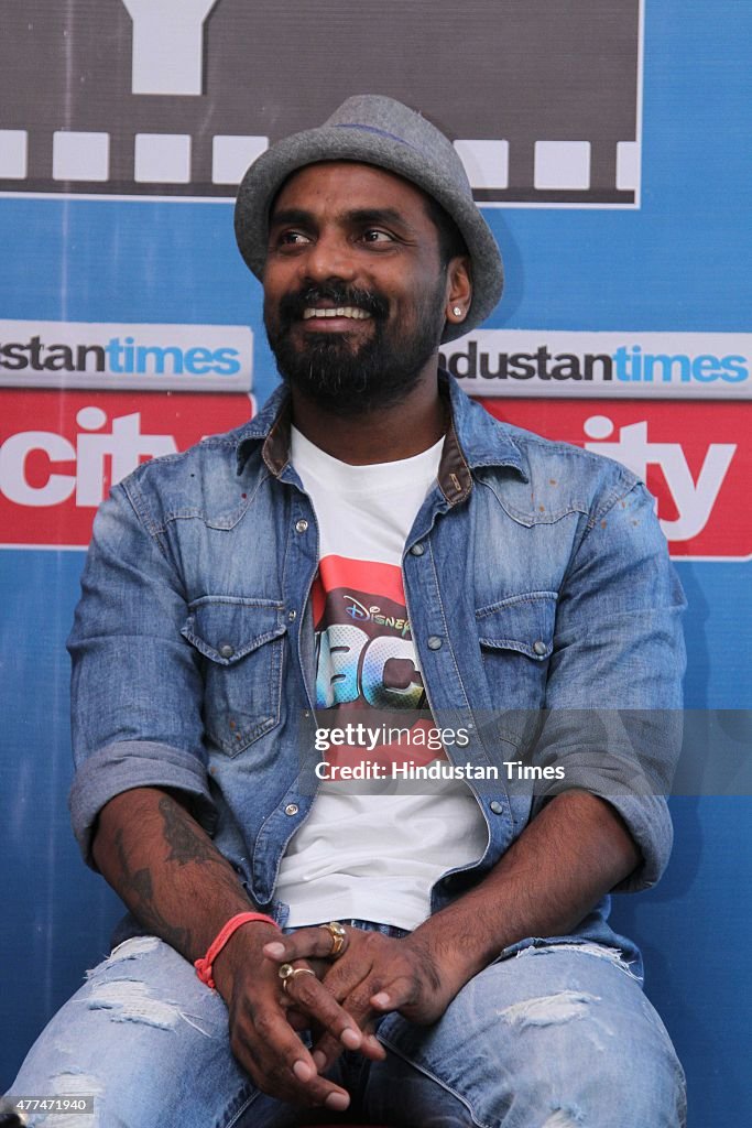 Starcast Of Bollywood Movie ABCD 2 At HT House For Promotion