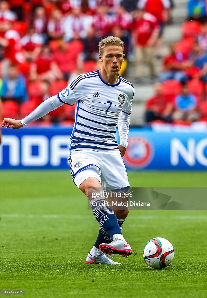 Czech Republic v Denmark - UEFA Under21 European Championship 2015